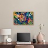 Art Remedy Relaxing Lion Tropical Jungle Animals Wall Art Framed - 2 of 4