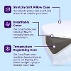 Side Cube - Pillow Cube: Firm Memory Foam, Side Sleeper Support, Machine Washable Cover - 4 of 4
