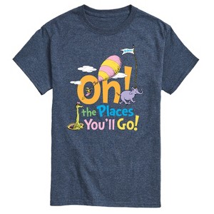 Men's - Dr. Seuss - Oh! The Places You'll Go Short Sleeve Graphic T-Shirt - 1 of 4