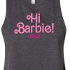 Women's - Barbie - Hi Barbie Graphic Racerback Tank - 2 of 3