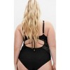 Women's Plus Size Nuria 1 Piece - black | CITY CHIC - 2 of 4