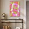 Art Remedy Lolipop Sunset Modern Color Block Abstract Wall Art Framed - 2 of 4