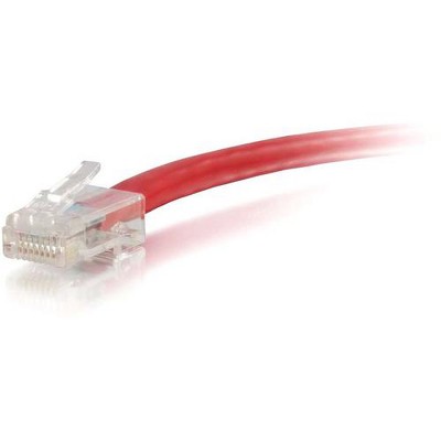 C2G-5ft Cat5e Non-Booted Unshielded (UTP) Network Patch Cable - Red - Category 5e for Network Device - RJ-45 Male - RJ-45 Male - 5ft - Red