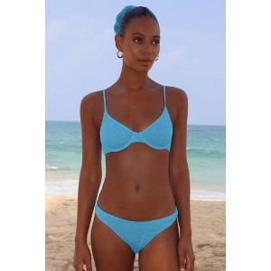Moda Minx 'Ocean' Scrunch Underwire Bikini Top - 1 of 4