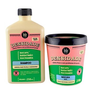 Lola Densidade Shampoo - (8.45 oz) & Densidade Hair Mask - (8.11 oz) DUO SET KIT - From Fine to Full: Unlock Your Hair's True Density - 1 of 4