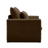 Corduroy Accent Chair with Deep Seat & Waist Pillow - 4 of 4
