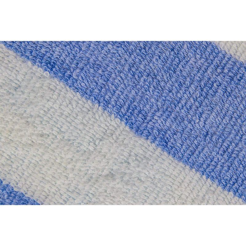 KOVOT Blue Stripe Cabana Beach Towel (Set of 2) 30" W x 60" L | Ring Spun Cotton, 2 of 7