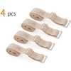 Allegra K Women's Stretchable Shoulder Bra Straps Adjustable Elastic Straps 2 Pairs - 2 of 4