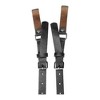 Allegra K Womens Vintage PU Leather Y Back Suspenders Adjustable Holes Belts - 3 of 4