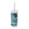 Evideco French Home Goods Decorative Toilet Brush & Holder - Available in 6 Unique Designs - Durable Plastic, Compact Size, Easy to Clean - 2 of 4