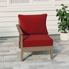 WestinTrends  Avalon Outdoor Patio HDPE Left Arm Facing Sectional Corner Club Chair with Patio Cushions - 2 of 4