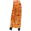 LA LEELA Women's Beachwear Summer Bikini Wrap Sarong Swim Cover Up Skirt Swimwear Swimsuit Beach Wraps Coverups for Women One Size Gold,Abstract - 2 of 4