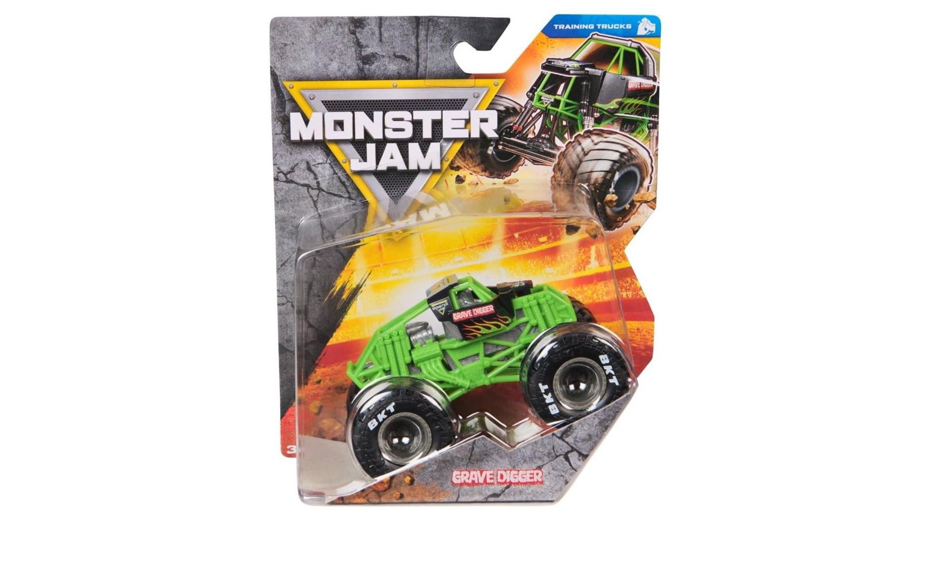 Monster Jam Grave Digger Training Truck 1:64 Die-Cast Monster Truck, Series 44 (2025) Official Monster Jam Toy with BKT Tires, Ages 3+