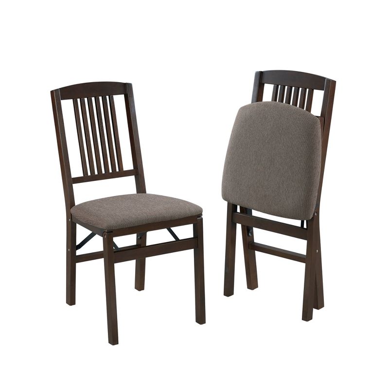 Set of 2 Simple Mission Folding Chair - Stakmore, 3 of 8