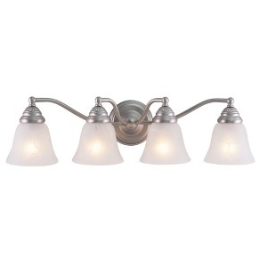 Vaxcel Standford 4 - Light Vanity in  Brushed Nickel - 1 of 4
