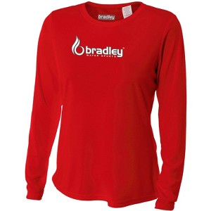 Bradley Women's Long Sleeve Rash Guard Surf Comfortable Performance Swim Shirt - 1 of 4