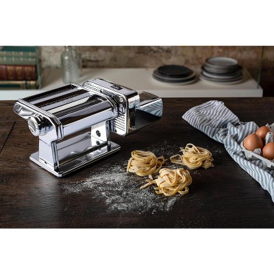 Marcato Ampiamotor 110V Chrome Steel Pasta Machine