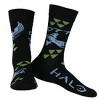 Halo Socks Men's Master Chief Military Game 5-Pair Pack Mid-Calf Crew Socks Multicolored - 4 of 4