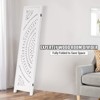 Room Divider Panel Wooden Room Divider Wall,5.6FT Tall Room Divider with Shelves,Folding Privacy Screens 67 In for Room Separation Home Office Bedroom - 4 of 4