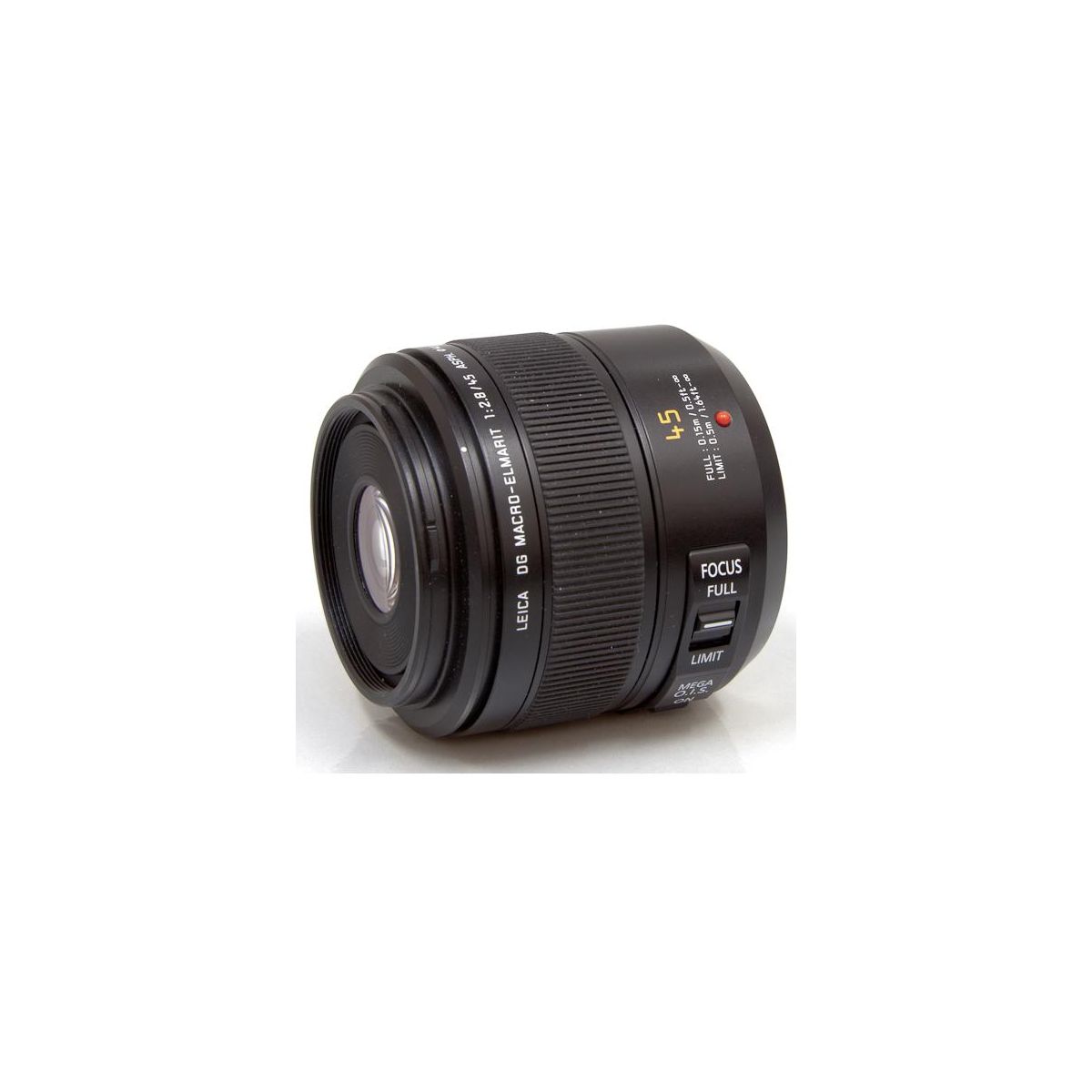 PANASONIC LUMIX G LEICA DG MACRO-ELMAR LENS, 45MM, F2.8 ASPH., PROFESSIONAL MIRRORLESS MICRO FOUR THIRDS, MEGA OPTICAL I.S., H-ES045 (USA BLACK) - thumbnail 3