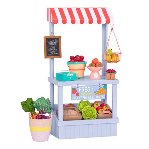 Our Generation Farmers' Market Accessory Set with Play Food for 18" Dolls - image 1 of 4