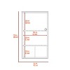 St. Angelo Medicine Cabinet, Two Internal Shelves, Single Door, One Shelf - 4 of 4