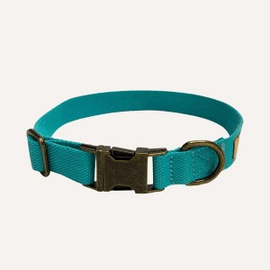 Malibu Sunset Hemp Cotton Dog Collar – Adjustable Length – Tilley + Me - 1 of 4