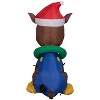 Gemmy Christmas Inflatable Paw Patrol Chase in Santa Hat, 3 ft Tall, Multi - 4 of 4