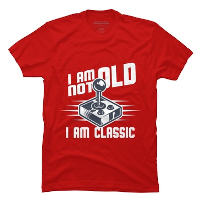 Men's Design By Humans I Am not Old I am Classic By nerdycorner T-Shirt