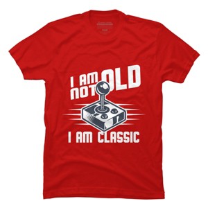 Men's Design By Humans I Am not Old I am Classic By nerdycorner T-Shirt - 1 of 2