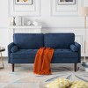 Dexmalle Upholstered Loveseat 2-Seat Sofa Couch with Wooden Legs for Living Room - 2 of 4