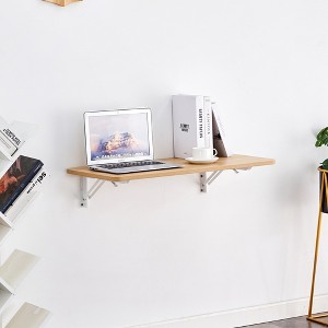 Wall Mounted Fold Table, Fold Down Desk, Small Spaces/Workbench/Garage/Shed/Home Office/Laundry Room/Home Bar/Kitchen/Dining Room - 1 of 4