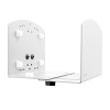 Ergotron CPU Holder - Vertical Universal - 97468216 - Steel - White - 2 of 2