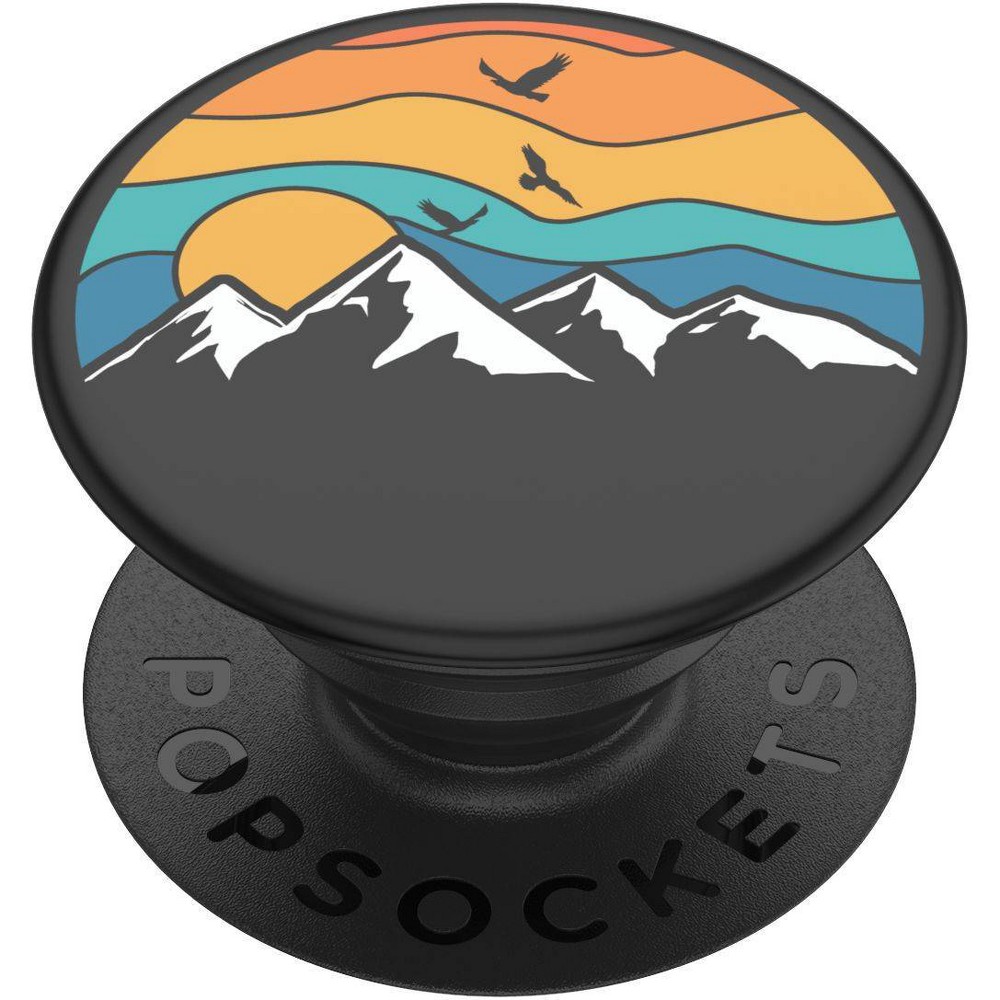 Photos - Other for Mobile PopSockets PopGrip Cell Phone Grip & Stand - Mountain 