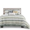 NicBex 6 Pcs Printed Comforter Set Quilted Bedding Set, Stripe Bedding Comforter Sets with Throw Pillows, Machine Washable - 4 of 4