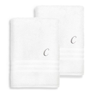 Linum Home Textiles 100% Turkish Cotton 2PC Denzi Bath Towel Set - 1 of 1