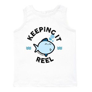 The Juniper Shop SmileyWorld Keeping It Reel Fish Toddler Tank - 1 of 4