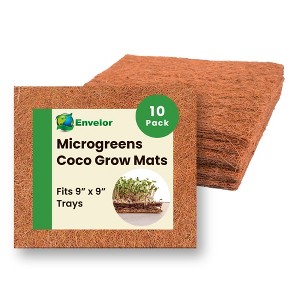 Envelor Coco Grow Mat for Microgreen Seedlings Trays - 1 of 4