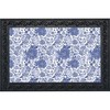 Briarwood Lane Everyday Doormat 30x18 Indoor Outdoor Blue and White Floral Doormat - 2 of 4