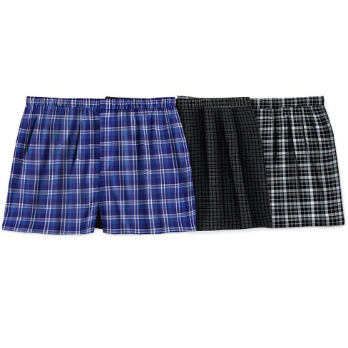 Kingsize Men s Big Tall Woven Boxers 3 pack Big 2xl Dark