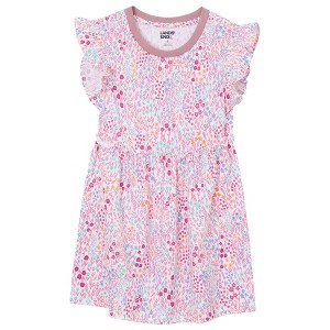 Lands' End Kids Gathered Waist Tunic Top - 1 of 3