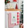 C&F Home Holiday "Baking Christmas Memories" Sentiment Featuring Tree Sugar Cookie Holiday Xmas Embroidered Flour Sack Kitchen Towel 27L x 18W in. - image 4 of 4