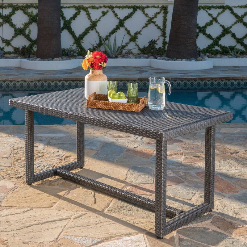 Santa Rosa Rectangle Wicker Dining Table - Christopher Knight Home
, 3 of 7