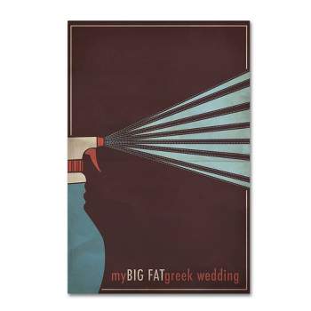 14" x 19" My Big Fat Greek Wedding by Megan Romo - Trademark Fine Art