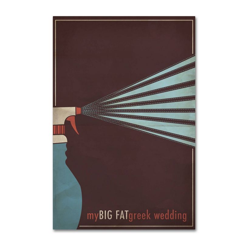 14&#34; x 19&#34; My Big Fat Greek Wedding by Megan Romo - Trademark Fine Art, 1 of 6