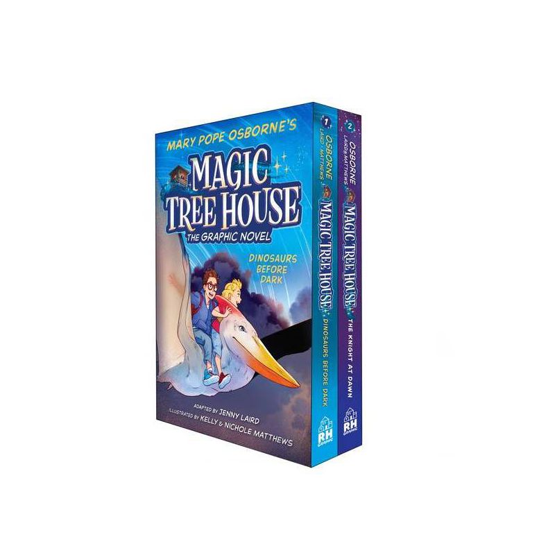 Magic Tree House Graphic Novels 1-2 Boxed Set - (Magic Tree House (R)) by  Mary Pope Osborne (Mixed Media Product), 1 of 2