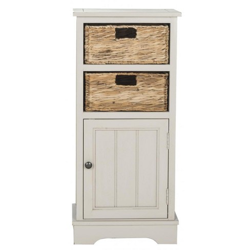 Safavieh Connery Cabinet - Distressed White