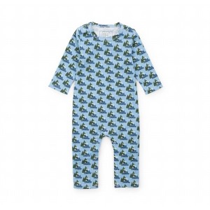 Boy's ' Thompson North Pole Express Romper - lila + hayes - 1 of 3