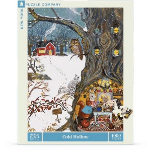 New York Puzzle Company Cold Hollow 1000 Piece Puzzle - 1 of 4