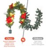 Christmas Norfolk Pine Garland,Realistic Cedar Garland Artificial Pine Cypress Vines,Greenery Garlands for Holiday Xmas Indoor Mantle Decor - 4 of 4